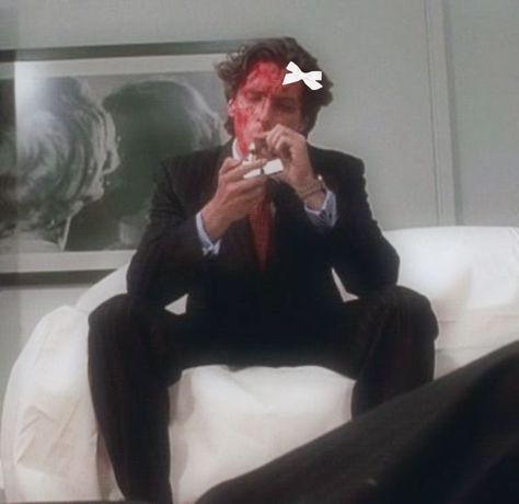 Patrick Bateman, Couch, Bed, White