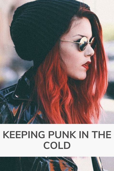 Winter Blogs Winter Punk Outfits, Punk Photoshoot Ideas, Photoshoot Ideas Man, Punk Photoshoot, Outfits Punk, Heavy Clothing, Pink Sweaters, Punk Looks, Punk Pins