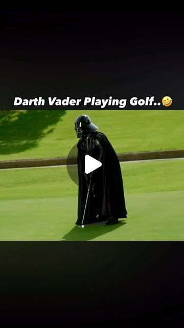 Darth Vader Funny, Star Wars Luke, Star Wars Love, Star Wars Jokes, Sith Lord, Playing Golf, June 19, Play Golf, Lightsaber