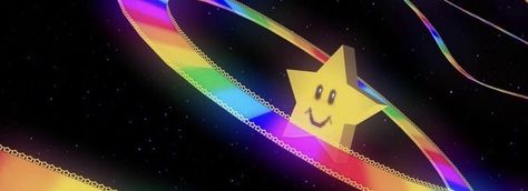 Background Pfp For Twitter, Silly Youtube Banner, Star Banner Twitter, Mario Header, Y2k Youtube Banner, Rainbow Banner Discord, 2000s Header, Aesthetic Youtube Logo, Y2k Banner Gif