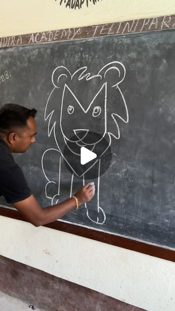 CHANDAN KUMAR CHOUDHARY on Instagram: "Draw a lion using MM #Art #Chandanartacademy" Lions Drawing Easy, How To Draw A Lion Step By Step Easy, How To Draw A Lion Step By Step, How To Draw Lion, Easy Drawing For Kids Step By Step, Lion Art For Kids, Lion Easy Drawing, How To Draw A Lion, Drawing For Kids Easy Children