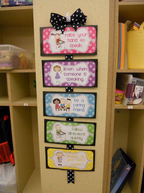 Preschool Classroom Rules | Crayons, Paper, Kindergarten!: Rules and Behavior Chart Behavior Chart Preschool, Kindergarten Rules, Preschool Classroom Rules, Tree Classroom, Alphabet Tree, Classroom Management Preschool, Classroom Rules Poster, Kindergarten Classroom Decor, Behavior Chart