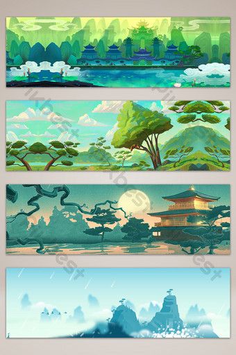 Chinese style hand drawn vintage watercolor banner poster background#pikbest#backgrounds E Commerce Banner, Watercolor Banner, No Guidance, Drawing Vintage, Background Psd, Soya Mumu, Background Drawing, Vintage Watercolor, Wallpapers Images