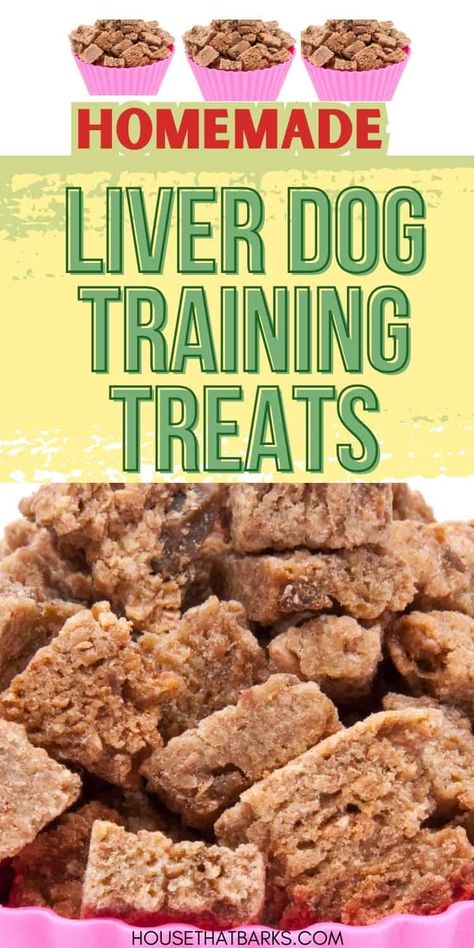 Training Treats For Dogs, Liver Dog Treats, Homemade Pet Treats, Dog Treat Recipe, Easy Dog Treat Recipes, Make Dog Food, Liver Recipes, Easy Dog Treats, Healthy Dog Treats Homemade