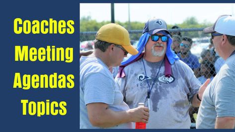 Coaches Meeting Agendas / Topics Youth Football Coaching Tackling Drills, Flag Football Plays, Peewee Football, Coach Parker, Football Tips, Football Drills, Meeting Agenda, Youth Football, Flag Football