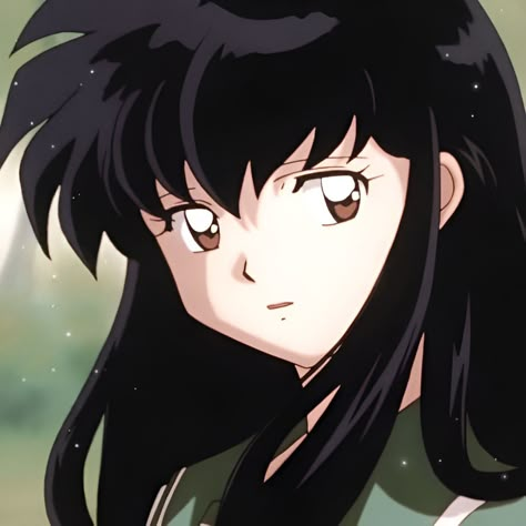 Kagome Icons Aesthetic, Kagome Pfp, Inuyasha Sesshomaru, Demon Inuyasha, Anime Pinterest, Inuyasha And Sesshomaru, Inuyasha Kagome, Yashahime Princess Half Demon, Kagome Higurashi