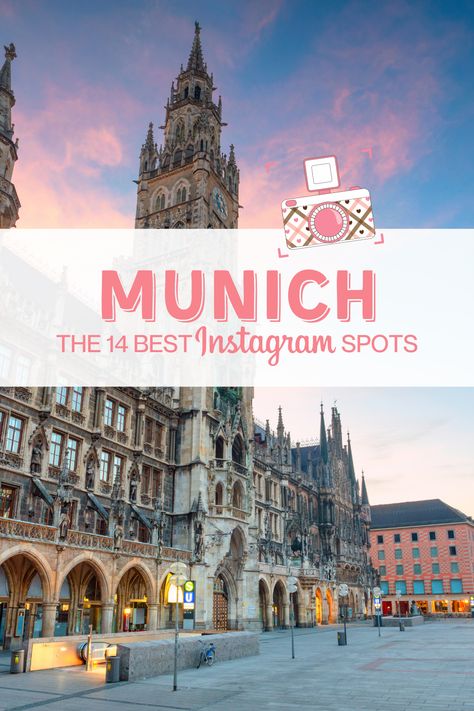 In this article you will find the 14 most popular Instagram photo locations for your next city trip to Munich, Germany. Including picture and location links. Munich Germany Instagram, Munich Instagram Spots, Munich Germany Travel, Famous Structures, Munich Travel, Germany Trip, Germany Travel Guide, Instagram Locations, Germany Photography