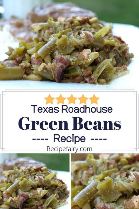 Texas Roadhouse Green Beans Copycat Recipe » Recipefairy.com Roadhouse Green Beans Copycat, Copycat Recipes Texas Roadhouse, Roadhouse Green Beans, Texas Roadhouse Green Beans, Green Bean Recipe, Copycat Recipes Olive Garden, Roadhouse Rolls, Texas Roadhouse Rolls, Green Beans Recipe