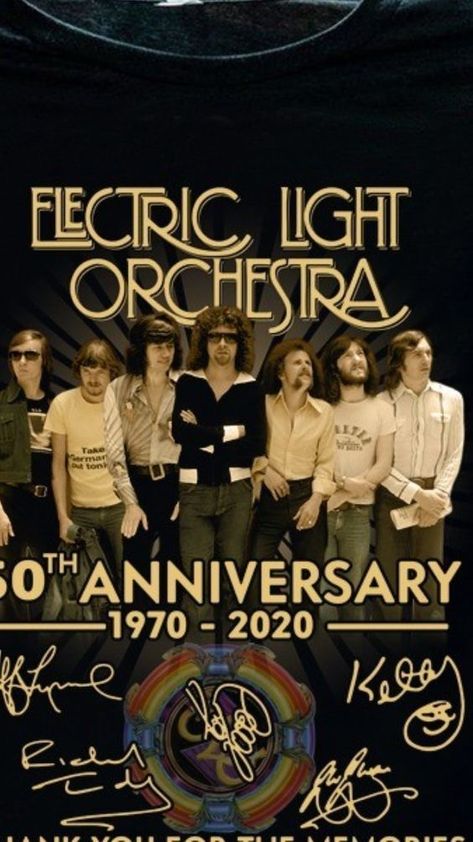 Elo Band, 70s Ads, Jeff Lynne Elo, Electric Light Orchestra, Jeff Lynne, Acid Rock, Groups Poster, Rock Band Posters, Lucky Luke