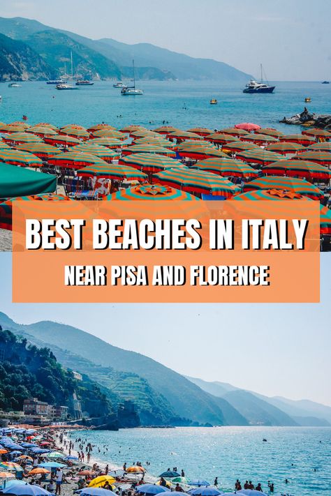 Wondering, what are the best beaches in Italy near Pisa and Florence? Look no further! Pisa Beach, Beaches In Italy, Europe Adventure, Holiday In Italy, Pisa Italy, Beach Destinations, Europe Trip Itinerary, Italy Itinerary, Explore Italy