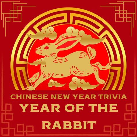 Happy chinese new year 2023 rabbit zodiac sign, Lunar New Year, Chinese Zodiac, Chinese Zodiac Rabbit, Year Of The Rabbit 2023, Chinese New Year 2023, Lunar New Year 2023, Chinese Year Of The Rabbit, Rabbit Year, Chinese Rabbit, Spring Festival, Chinese New Year Rabbit, Chinese Astrology, Zodiac, Happy chinese new year 2023 rabbit zodiac sign, kongzili, chinese new year trivia, year of water rabbit, golden cloud and asian elements with gold paper cut style on red color background. New Year Trivia, Zodiac Sign Wallpaper, Chinese New Year 2023 Rabbit, Happy Chinese New Year 2023, Chinese Rabbit, Water Rabbit, Chinese Zodiac Rabbit, 2023 Rabbit, Zodiac Rabbit