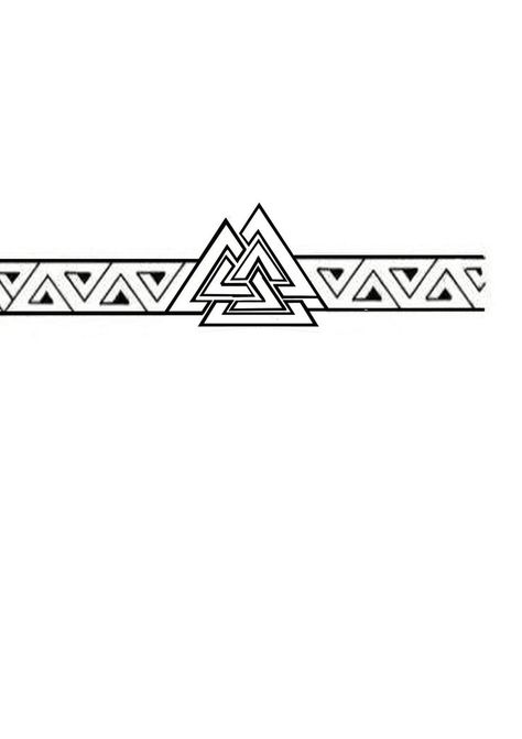 Triangle Band Tattoo, Band Tattoo Stencil, Herren Hand Tattoos, Tato Maori, Wrist Band Tattoo, Band Tattoos For Men, Tattoo Band, Forearm Band Tattoos, Band Tattoo Designs