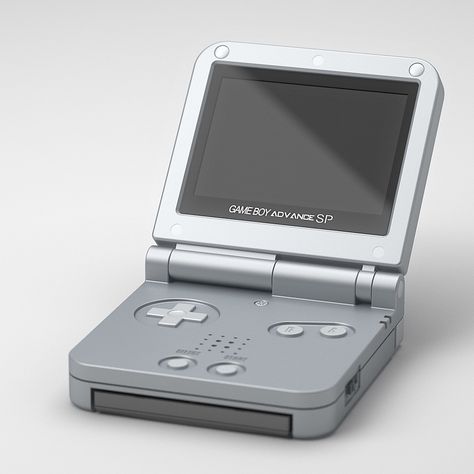 2000s Tech, Nintendo Handheld, Psd Texture, 2000s Party, Gameboy Advance Sp, Nintendo Switch Accessories, Retro Games, Xbox One Games, Gameboy Advance