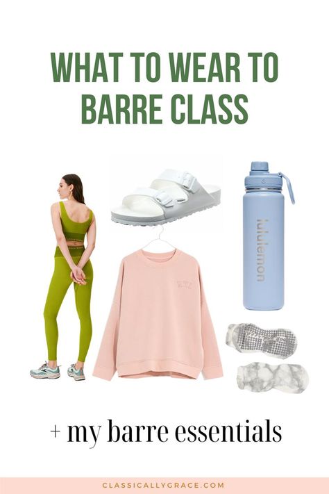 Looking to try a new workout class in the new year? If it's barre or barre3, I've got you covered! Walk into class feeling your most confident with this full rundown of what to wear to barre class. Barre Workout Outfit, Barre Class Outfit, Spring Gym Outfits, Barre Clothes, Class Outfits, Barre Classes, Class Outfit, Killer Workouts, Barre Workout