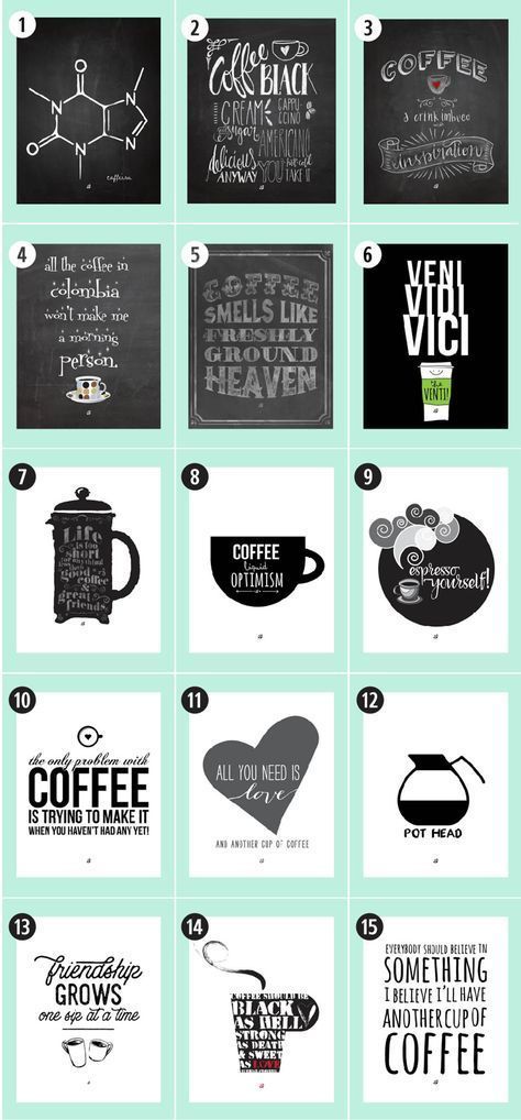 180+ Coffee Free Printables: The Ultimate Guide • Little Gold Pixel • Find the motherlode of curated coffee printables here. Click through to see more! Coffee Free Printable, Chalkboard Coffee, Coffee Printables, Signs Quotes, Types Of Coffee, Jesus Coffee, Etiquette Vintage, Signs Diy, How To Order Coffee