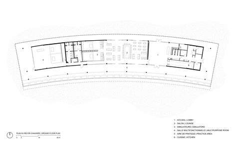 Gallery of A High-End Golf Clubhouse / Architecture49 - 12 Golf Clubhouse Architecture, Golf Clubhouse Design, House Yacht, Sports Architecture, Sport Facilities, Range Design, Clubhouse Design, Golf Clubhouse, Golf Driving Range