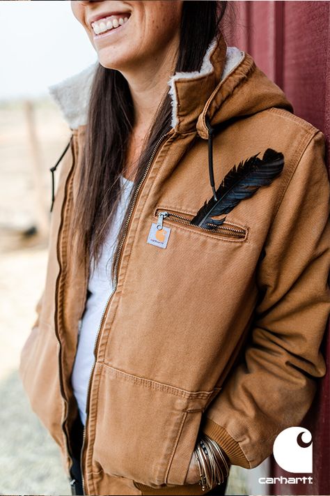 Women's, Cotton Duck, Sherpa Lined Outfit. Outfit ideas. Winter outfit. Street style. Carhartt Women's Jacket, Carhartt Womens Coat, Women’s Carhartt Jacket, Women’s Carhartt, Carhartt Jacket Women's Outfit, Cute Carhartt Outfits, Women Carhartt Outfits, Womens Carhartt Outfits, Carhartt Women Outfits Jackets