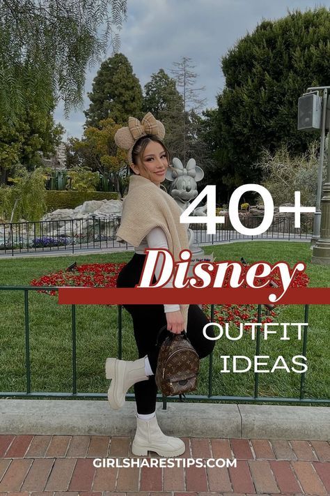 Park Bday Party Outfit, Disney Outfits Winter Women, What To Wear To Hollywood Studios, Cute Disneyland Outfits Winter, Disney Sweatshirts Outfit, Disney Outfits In December, Winter Disneyland Outfits Women, Disney Outfits Women January, Magic Kingdom Outfit Winter