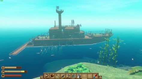 Raft Building, Raft Boat, Best Boats, Xbox Games, Boat Design, Building Ideas, Modern House Exterior, Ticks, Fallout