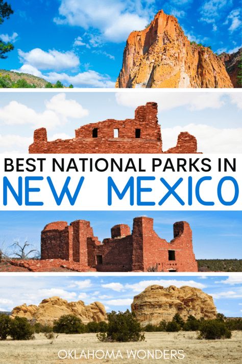 The 18 National Parks in New Mexico: Why & How to Visit Each One! - History Fangirl Map Of New Mexico, New Mexico Travel Beautiful Places, New Mexico Travel Road Trips, Things To Do In New Mexico, New Mexico National Parks, New Mexico Travel, New Mexico Vacation, New Mexico Road Trip, Travel New Mexico