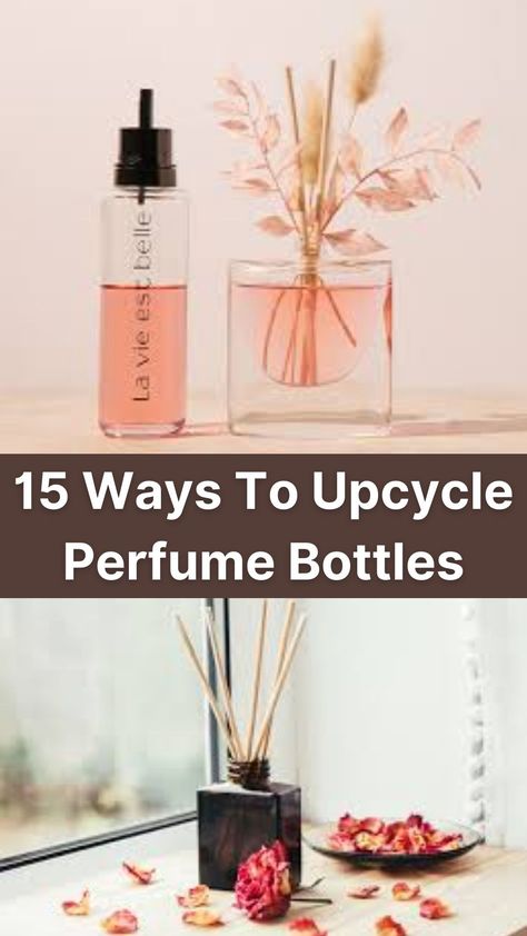 I would have never gotten rid of my perfume bottles if I would have known all the amazing uses for them!

A good perfume can be pretty pricey. But wouldn’t it be great if you can get a little more out of the price you paid? Well, you can be reusing your perfume bottles.

Here are 15 ways to upcycle perfume bottles: If I Would Have Known, Old Perfume Bottles, Home Decor Pieces, Best Perfume, Decor Pieces, Perfume Bottle, The Amazing, Decorative Pieces, Perfume Bottles