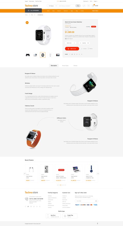 Product Page Layout Design, Electronic Website Design, Product Page Design Ecommerce, Product Details Page Ui, Ecommerce Web Design Product Page, Product Page Web Design, Product Detail Page Design, Website Product Page, Ecommerce Product Page