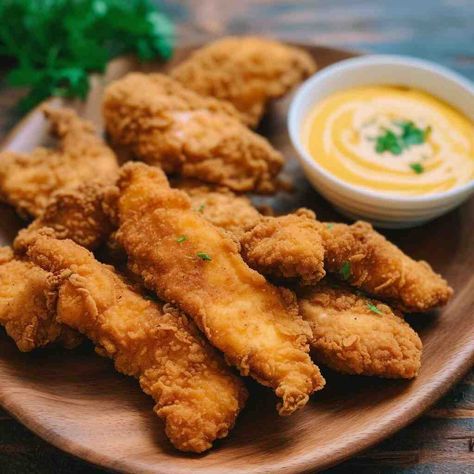 Fried Bojangles Chicken Tenders Recipe Bojangles Chicken Tenders Recipe, Bojangles Chicken Recipe, Chicken Tenders Aesthetic, Bojangles Chicken, Chicken Tenders Crispy, Fried Chicken Tenders Recipe, Fries Seasoning, Chicken Tender Recipes Baked, Crispy Honey Chicken