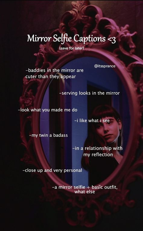 Aesthetic captions, mirror selfie, selfie poses aesthetic dark, Ig Captions For Mirror Selfie, Instagram Story Mirror Selfie Ideas, Aesthetic Mirror Captions, Dark Captions For Selfies, Mirror Selfie Poses Quotes, Captions For Body Pictures, Ig Captions Mirror Selfie, Captain For Mirror Selfie, Mirror Pictures Captions