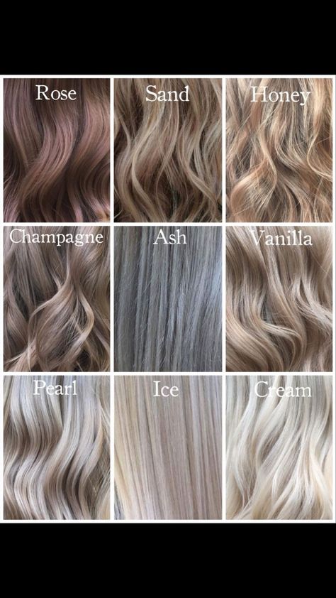 Champagne Hair Color, Pastel Purple Hair, Champagne Hair, Hairstyles For Receding Hairline, Blonde Shades, 1920s Hair, Blonde Balayage Highlights, Fall Hair Color Trends, Hair Color Chart