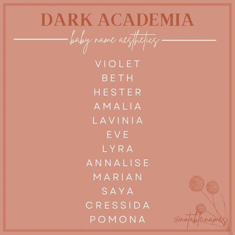 Dark Academia Names, Character Backstory, Names I Love, Victorian Names, Victorian Baby Names, Sims Names, Modern Baby Names, Unisex Baby Names, Writing Inspiration Tips