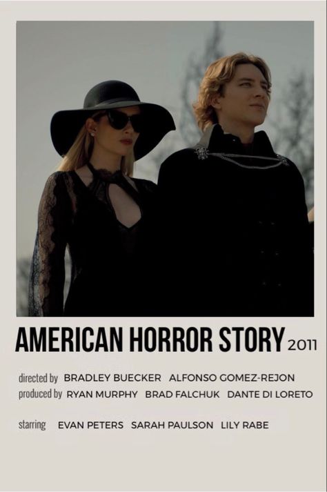 Ahs Vintage Poster, Ahs Poster, 1984 Ahs Poster, American Horror Story Season 1 Poster, American Horror Story Polaroid Poster, American Horror Story 1984 Poster, American Horror Story Characters, American Horror Story Apocalypse, Series Poster