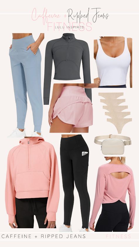 Outfit Inspo Leggings, Lululemon Outfit, Gym People, Dream Birthday, Ripped Leggings, Outfits Athletic, Fitness Outfit, Lululemon Outfits, Pink Pilates