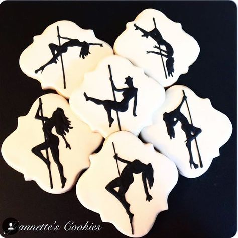 TBT.... One of my favorite cookies #dancers #poledancers #sugarcookies #silouette #customcookies #edibleart #decoratedcookies #galletas #galletasdecoradas #lasvegas #stripclubs #tbt #bachelorparty Champagne Flute Cookies Decorated, Dance Team Cookies Decorated, Dancing Cookies Decorated, Dance Recital Cookies Decorated, Dancer Cookies Decorated, Theme Cookies, Cute Themes, Sugar Cookie Designs, Sport 2