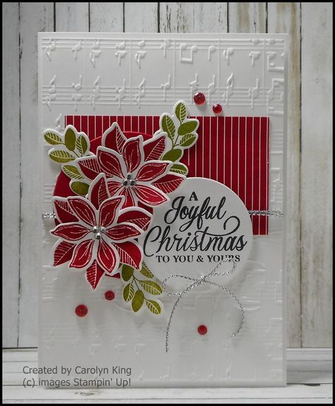 Hi everyone, sharing my card I made for the Just Add Ink #578 Challenge using the Merriest Moments stamp set and the Merriest Frames Dies. Su Christmas Cards 2022, Stampin Up Christmas Cards 2022, Merriest Moments, Poinsettia Cards, Holiday 2022, Homemade Christmas Cards, Stampin Up Christmas Cards, Christmas Card Crafts, Christmas Poinsettia