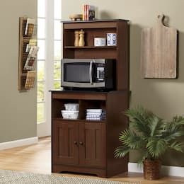 Shopping Cart | Montgomery Ward Microwave Hutch, Country Doors, Coffee Cabinet, Microwave Cabinet, Microwave Shelf, Corner Storage Cabinet, Apartment Needs, Microwave Stand, Kitchen Updates