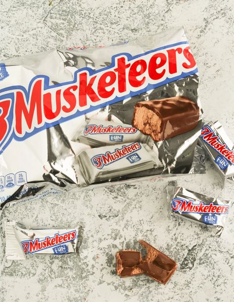 Three Musketeers Candy, Three Musketeers, Milk Way, Teenage Parties, Egg Allergy, Gluten Allergy, Gluten Free Candy, Chocolate Candy Bar, Free Candy