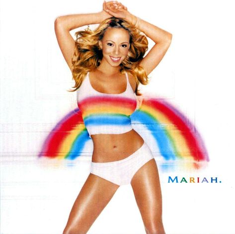 Mariah Carey Rainbow Mariah Carey Kids, Mariah Carey Makeup, Mariah Carey Charmbracelet, Mariah Carey 2000s, Mariah Carey Rainbow, Mariah Carey Lyrics, Mariah Carey Heartbreaker, Mariah Carey Obsessed, Mariah Carey Dress