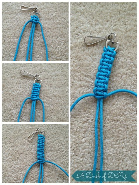 My school, like many others, requires all students to wear an identification around school. The type of lanyard you wear... Paracord Lanyard Diy Tutorials, Diy Macrame Projects, Lanyard Tutorial, Lanyard Knot, Lanyard Crafts, Paracord Projects Diy, Paracord Accessories, Mask Extender, Diy Lanyard