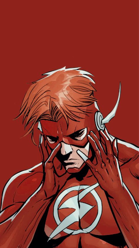 Wally West Wallpaper, The Flash Comic Art, Wally West Rebirth, Flash Dc Comics, Flash Comics, Patriotic Pictures, Comic Icons, Dc Comics Wallpaper, Design Comics