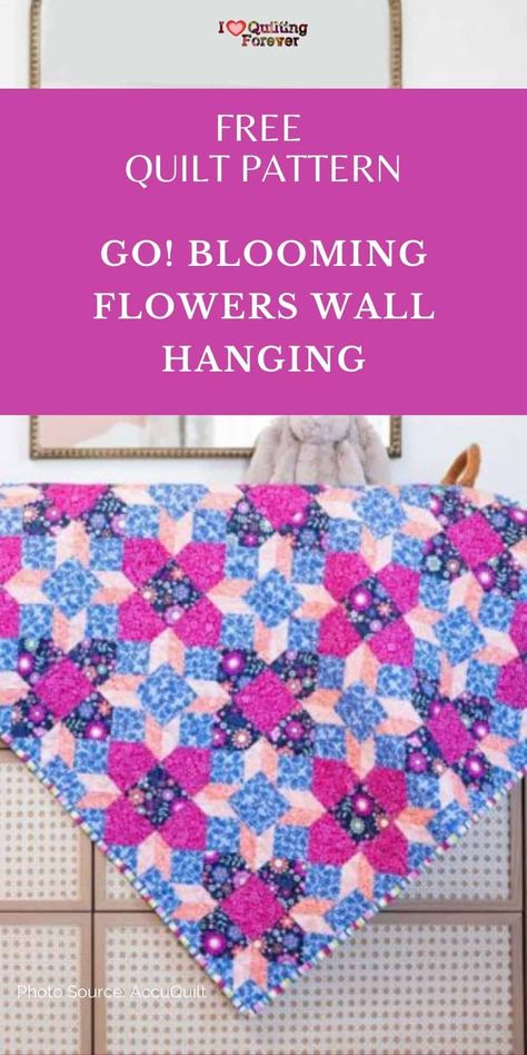 Floral Quilt Patterns, Leaves Quilt, Flower Quilt Patterns, Wall Hanging Quilt, Patchwork Projects, Hanging Quilts, How To Quilt, Quilts Patchwork, Beginner Quilt Patterns