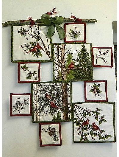 Make a Creative Wall Hanging from a Fabric Panel - Quilting Digest Picture Frame Quilt, Easy Fabric Crafts, Frame Quilt, Creative Wall Hanging, Quilting Digest, Chic Cottagecore, Quilt Panels, Fabric Panel Quilts, Panel Ideas