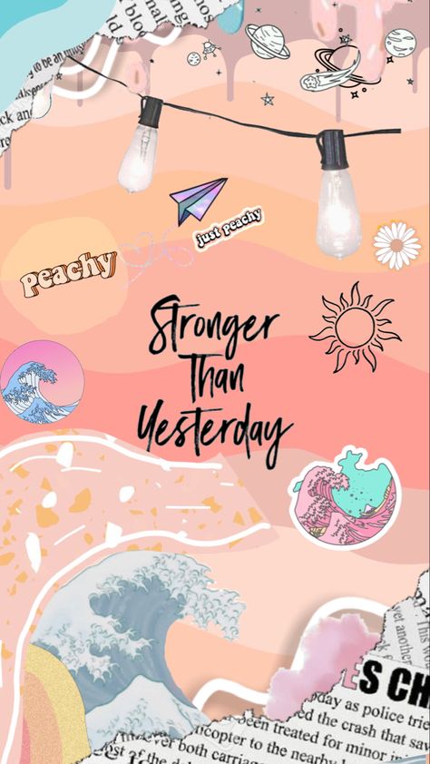 Stronger Than Yesterday Quote, Cp Wallpaper, Yesterday Quotes, Purple Butterfly Wallpaper, Animated Photos, Positive Quotes Wallpaper, Stronger Than Yesterday, Butterfly Quotes, Pretty Wallpapers Tumblr