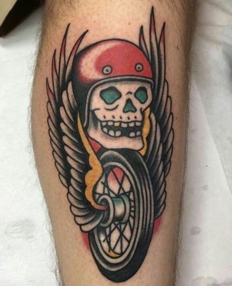 Kustom Kulture Tattoo, Ftw Tattoo, Biker Tattoos Designs, Harley Tattoos, Traditional Black Tattoo, Helmet Tattoo, Motorcycle Tattoos, Bike Tattoos, Biker Tattoos