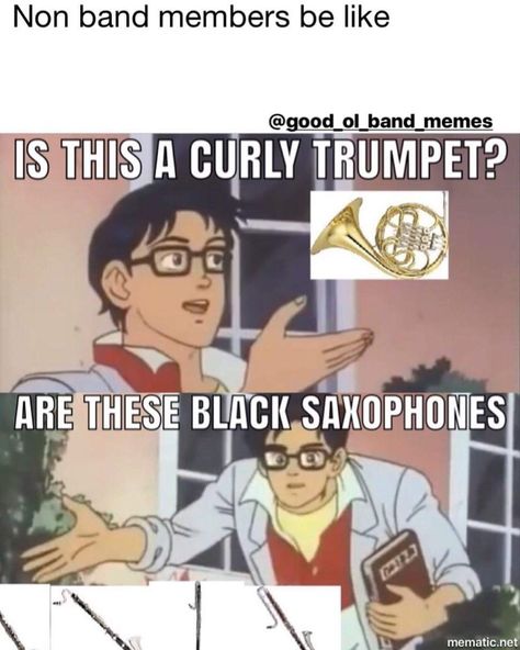 Band Slander, Viola Jokes, Black Saxophone, Funny Band, Trumpet Sheet Music, Music Corner, Marching Band Humor, Band Jokes, Band Nerd