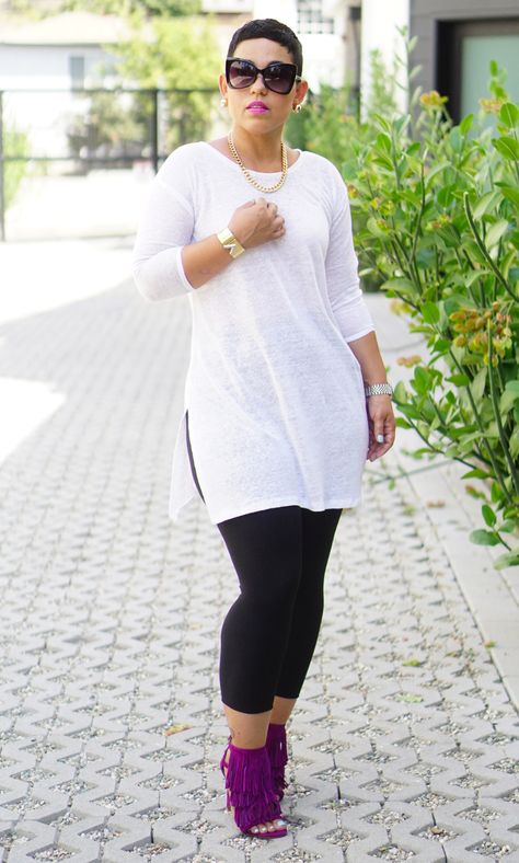 Clothes Combination, Linen Wrap Top, Mimi G Style, Mimi G, T Dress, Ashley Graham, Black Women Fashion, Looks Chic, Wrap Top