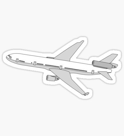 Plane Sticker, Airplane Sticker, Preppy Stickers, Sticker Design Inspiration, Black And White Stickers, Cute Laptop Stickers, Cute Laptop, Tumblr Stickers, Stickers Cool