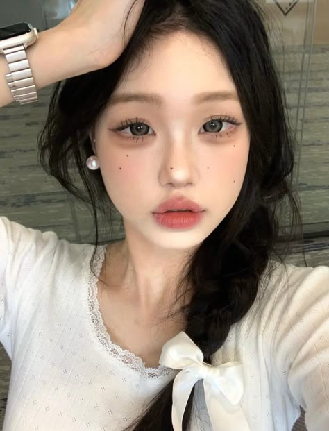 Makeup Layout, Asian Makeup Tutorials, Angel Makeup, Asian Makeup Looks, Soft Makeup Looks, Doll Eye Makeup, Makeup Face Charts, Pretty Makeup Looks, Event Makeup