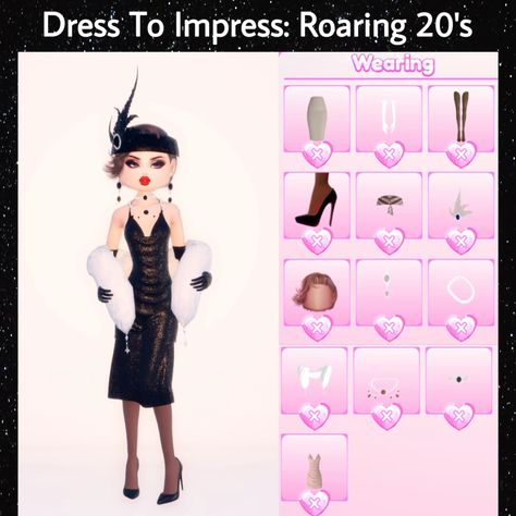 #dti #dresstoimpress #dresstoimpresstheme #dtigame #dresstoimpressidea #dresstoimpressoutfit #dresstoimpressrobloxgame Roaring 20s, Dress To Impress, Outfit Ideas, Roaring Twenties