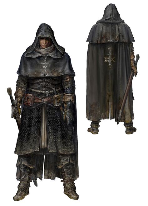 Elden Ring Confessor Art, Elden Ring Classes, Elden Ring Character Concept Art, Confessor Elden Ring, Elden Ring Art Book, Elden Ring Armor Concept Art, Elden Ring Concept Art Environment, Fromsoftware Concept Art, Elden Ring Confessor