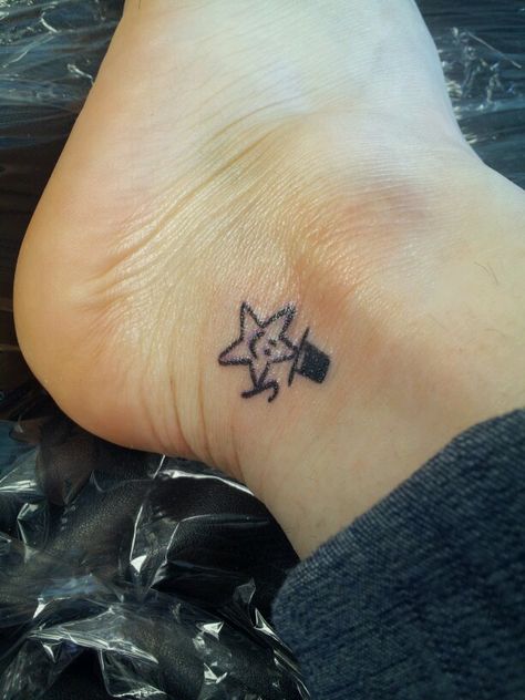 Tap dancing star Dance Tattoo, Tap Dancing, Star Tattoo, Style Tattoo, Tap Dance, Star Tattoos, Tiny Tattoos, Jesus Fish Tattoo, True Love